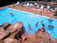 Swimming Pool near Camping Le Moulin Du Roch.