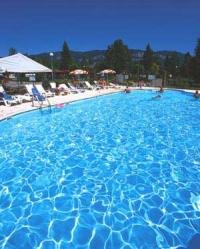 Swimming pool of Camping Ile De La Comtesse.