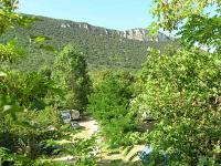 Overview of the nature around Camping Les Castors.
