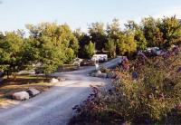 Overview on Camping Le Couriou.