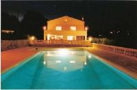 Swimming pool by night