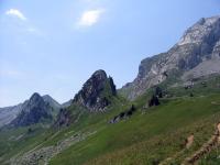 Mountains near Chatelard.