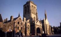 The church (Eglise of Locronan.