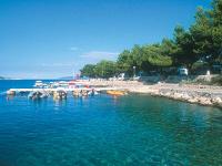 The beach near Camping Kovacine in Cres.