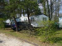One of the bungalows on Camping La Bouquerie.