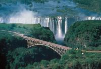 The Victoria Falls in Zambia