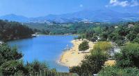 The lake near Camping Manex