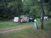 Our spacious place on the great campsite