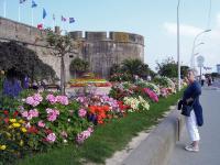 Defensive wall of Saint Malo