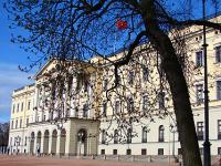 The Royal Palace in Oslo.