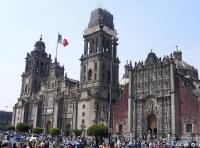 The Cathedral Metropolitana in Mexico-City.
