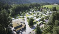 Overview on Camping Ötztal Längenfeld.