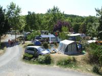 Pitches on Camping La Peyrugue