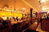 Interior of restaurant Himalayan Kitchen in Salt Lake City.