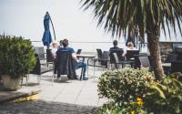 Terrace of The Salt Cellar in Tenby