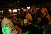 Audience listening in Tipping Chair Tavern